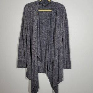 Barefoot Dreams Cozychic Lite Calypso Wrap Waterfall Cardigan Sweater Size L /XL